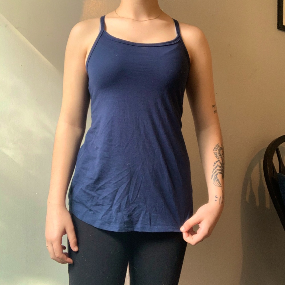 Navy Blue Tank